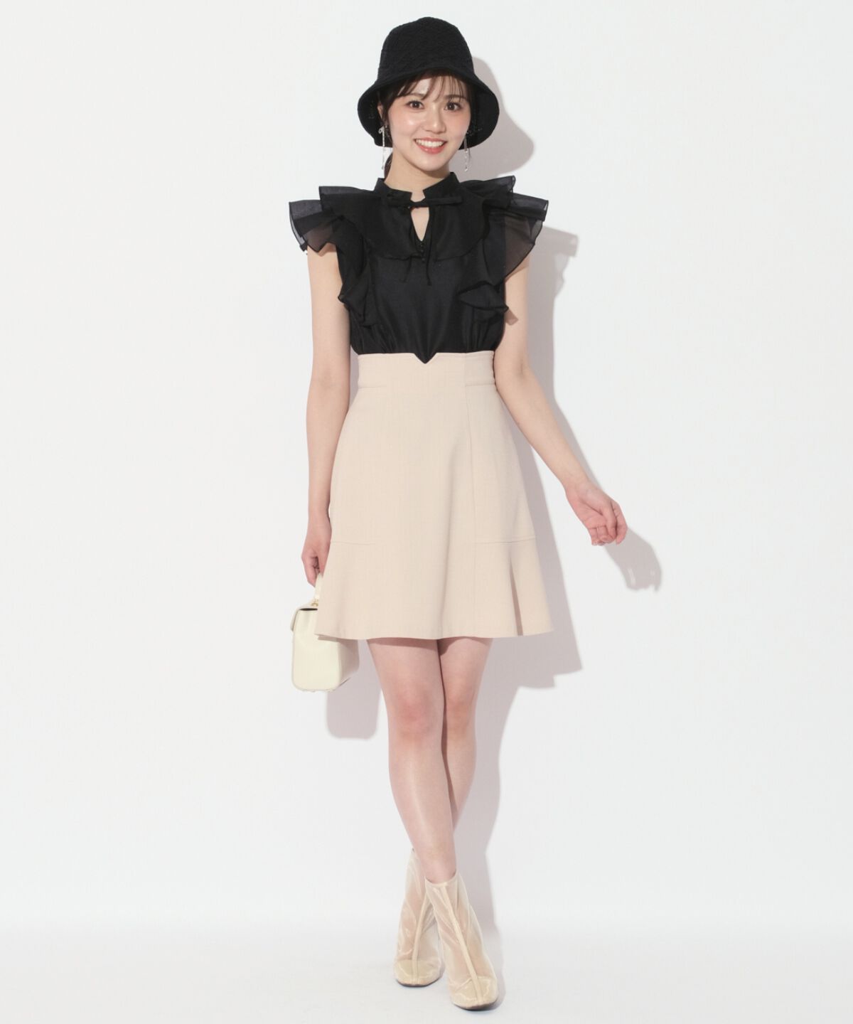 WILLSELECTION「フレアヘムミニスカート」|フレア|