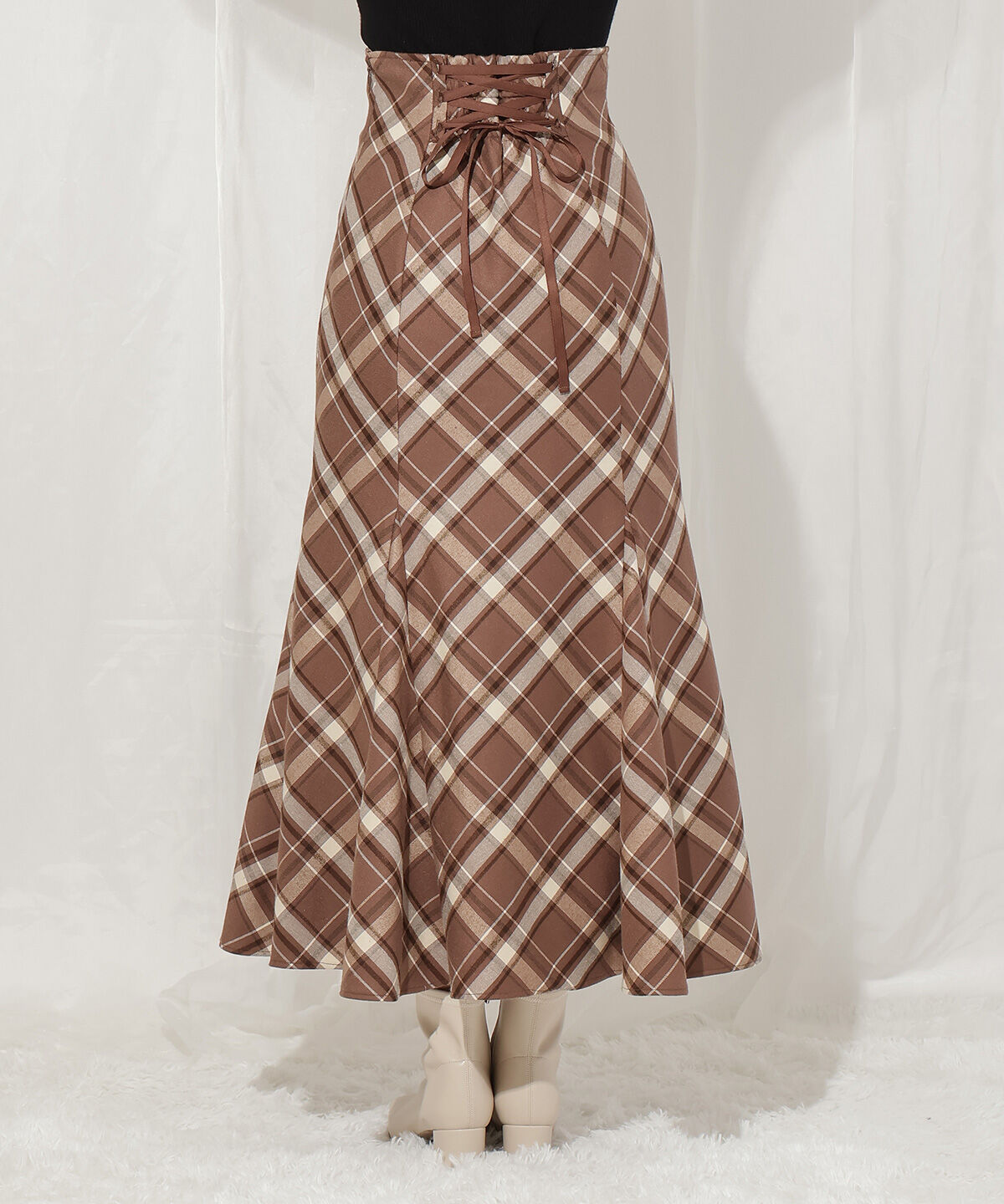 WILLSELECTION「ハイウエストマーメイドスカート」|フレア|