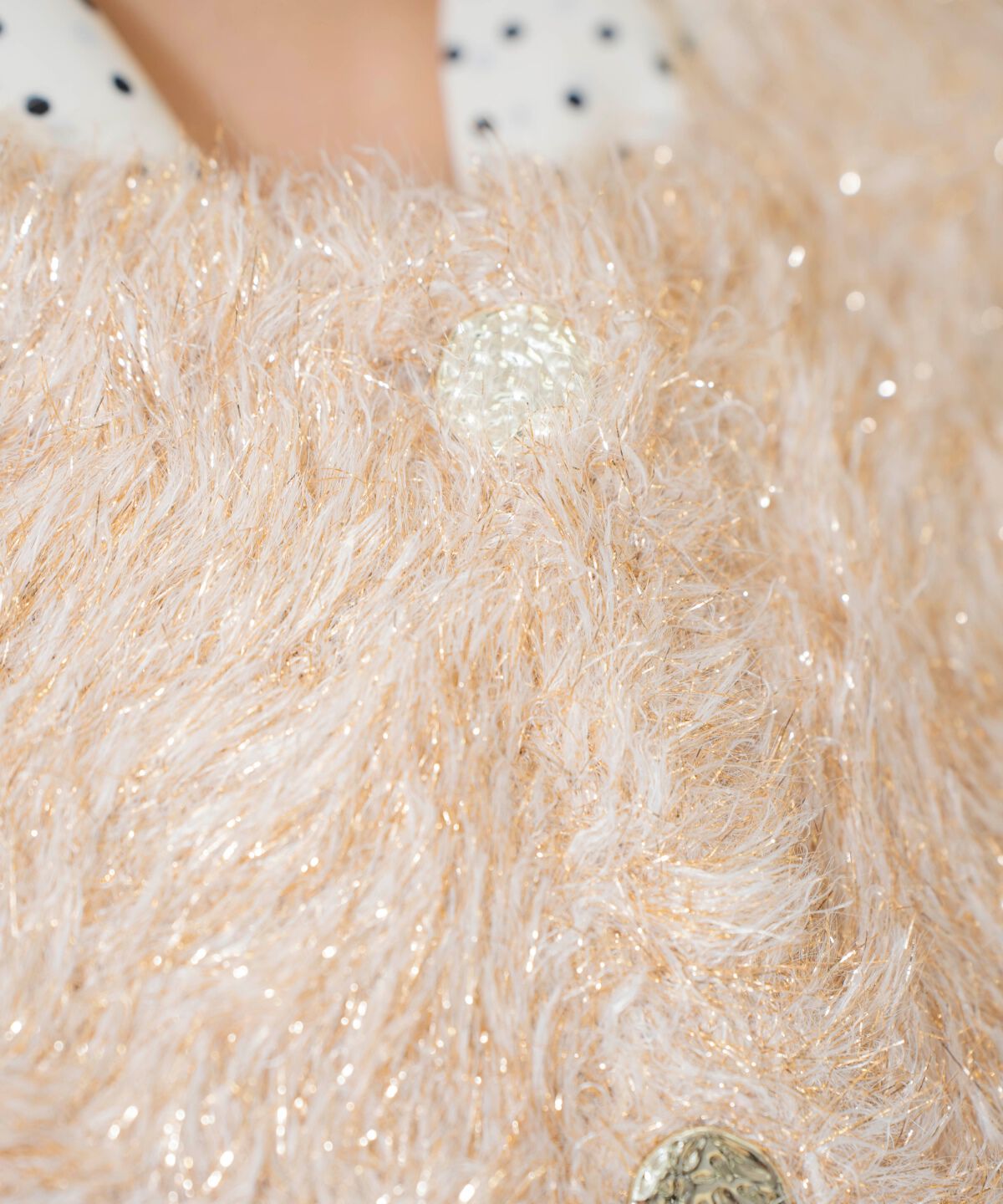 WILLSELECTION「シャギーラメカーディガン」|カーディガン|