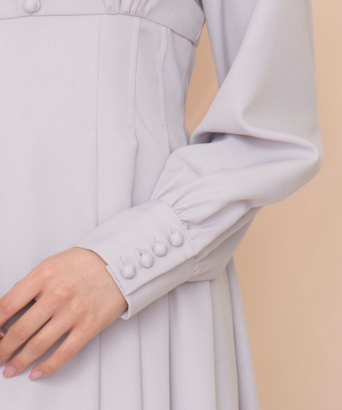 WILLSELECTION「ショルダーリボンタックフレアワンピース」|ワンピース|