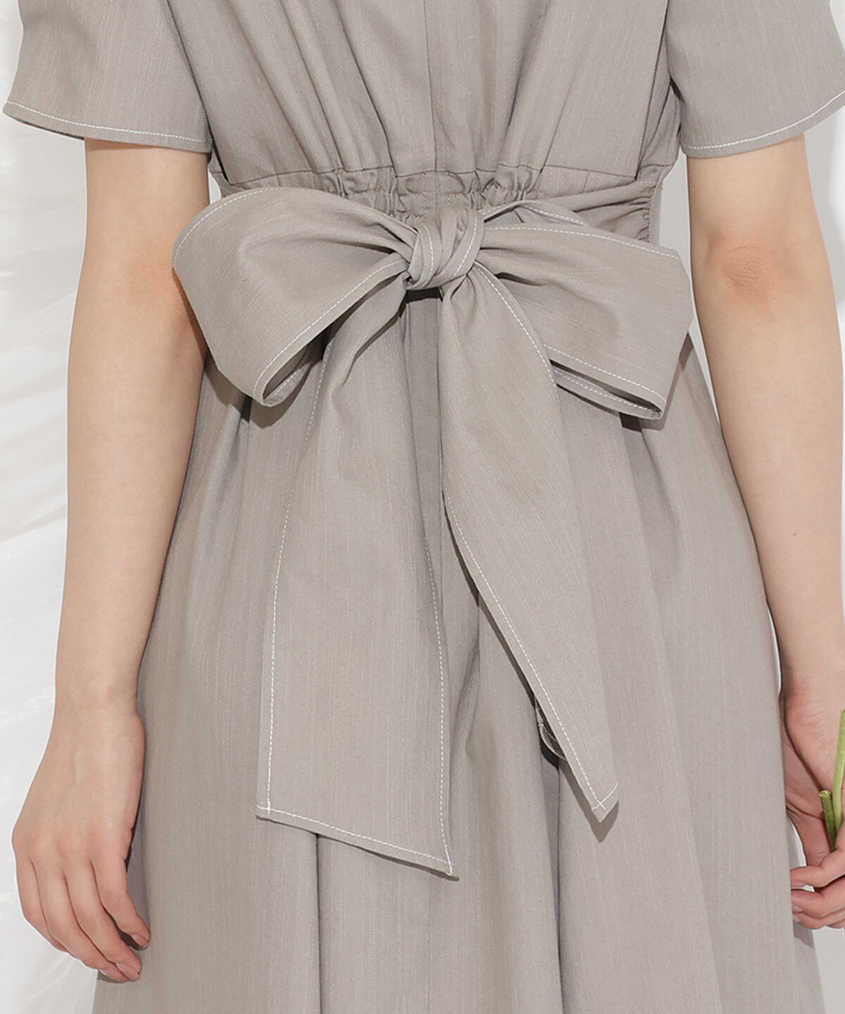 WILLSELECTION「バックリボンデニムワンピース」|ワンピース|