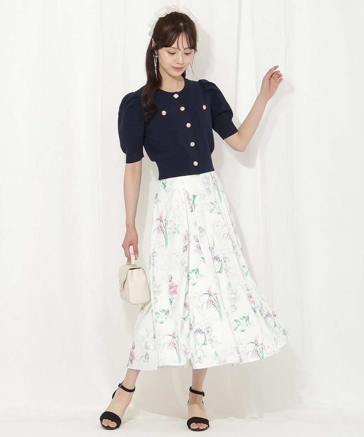 WILLSELECTION「ポケットデザインパフカーディガン」|カーディガン|