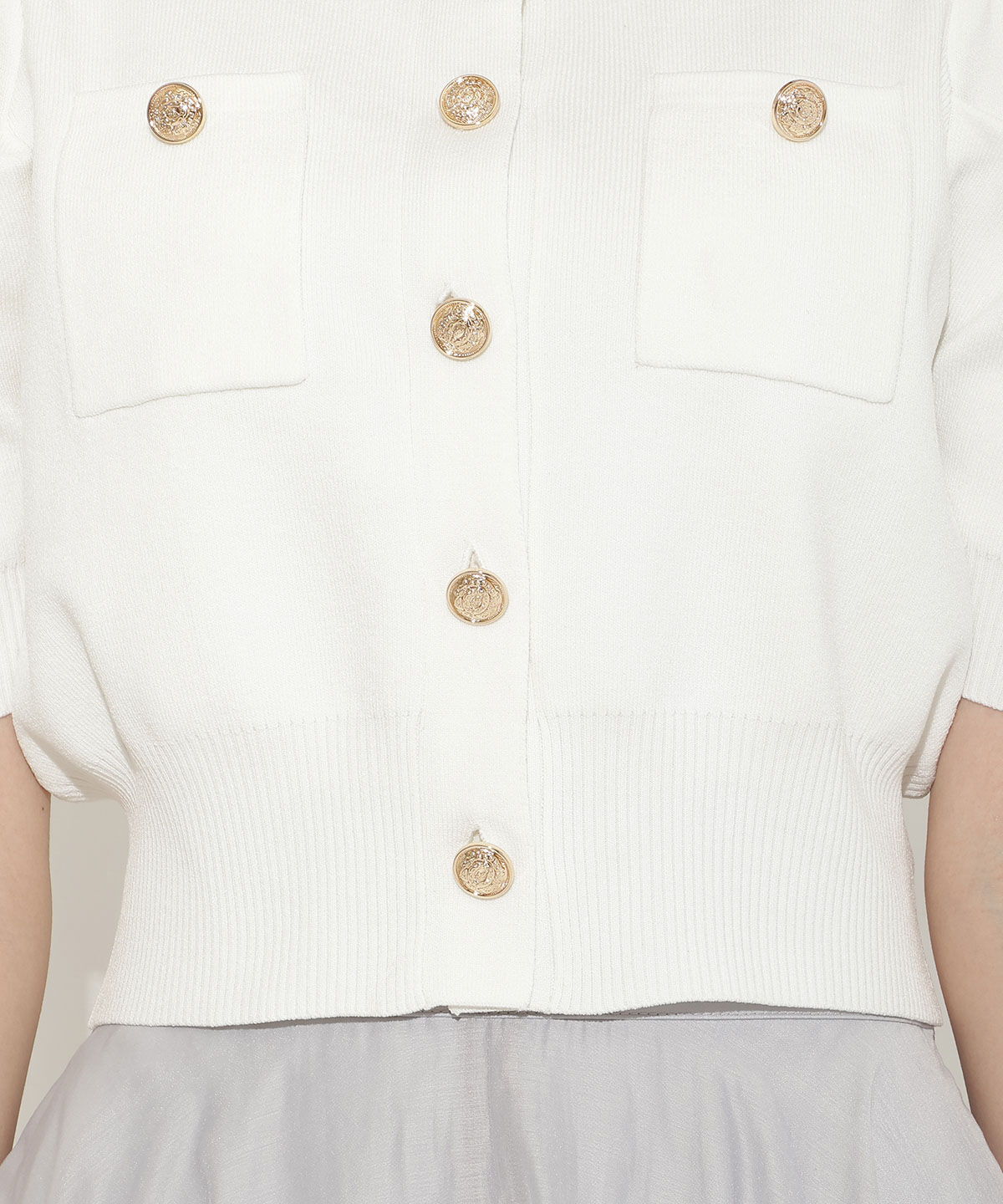 WILLSELECTION「ポケットデザインパフカーディガン」|カーディガン|