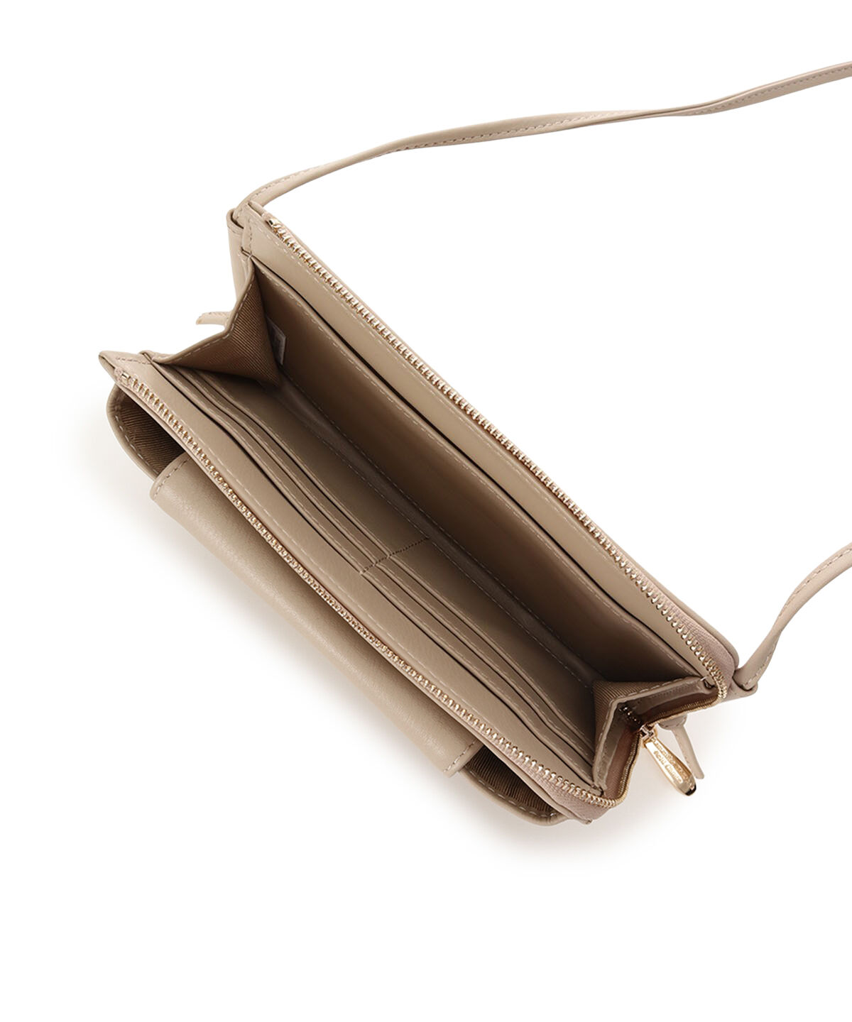 Samantha Thavasa Petit Choice「フラップレザースマホショルダー」|ショルダー・メッセンジャー|