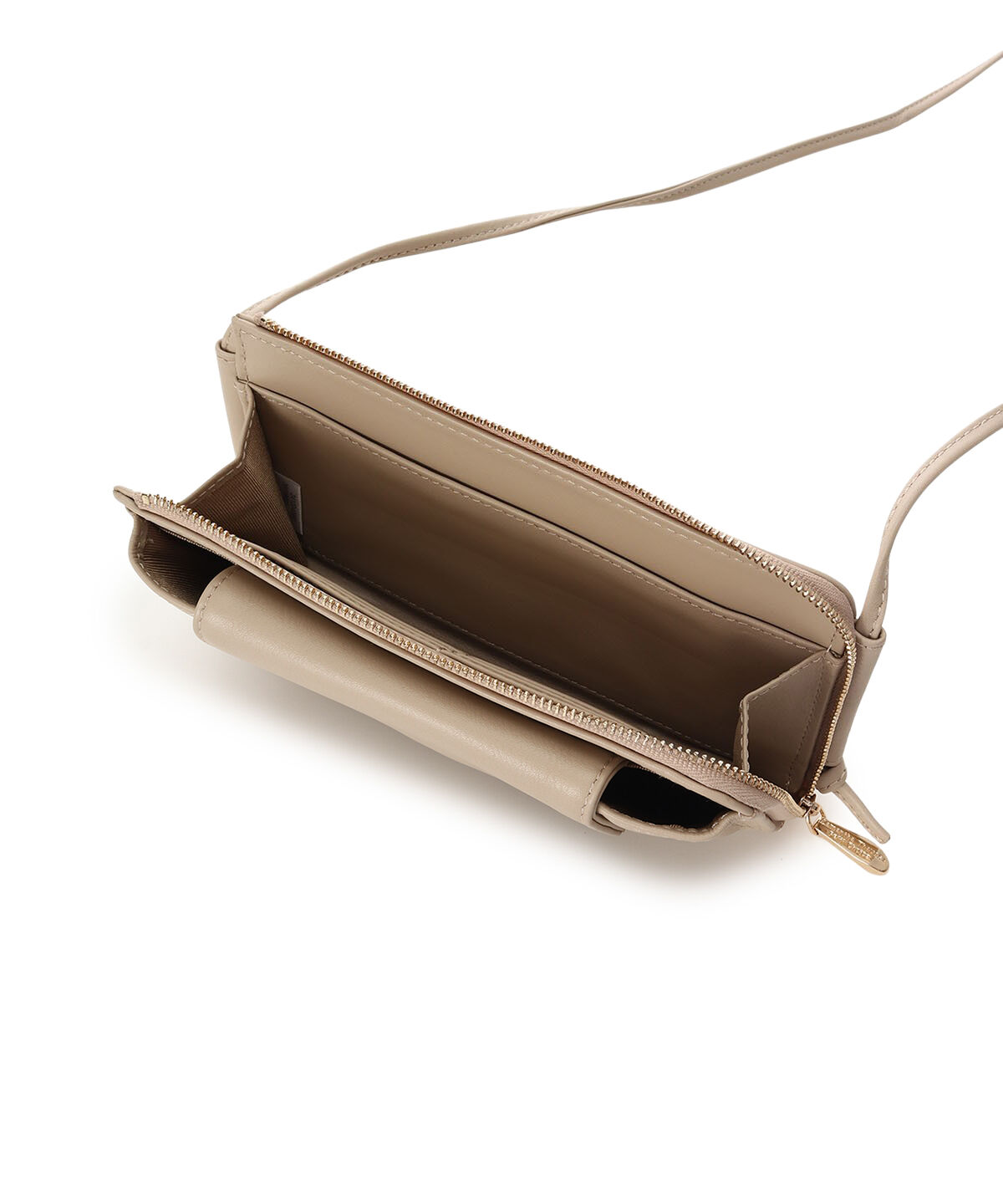 Samantha Thavasa Petit Choice「フラップレザースマホショルダー」|ショルダー・メッセンジャー|