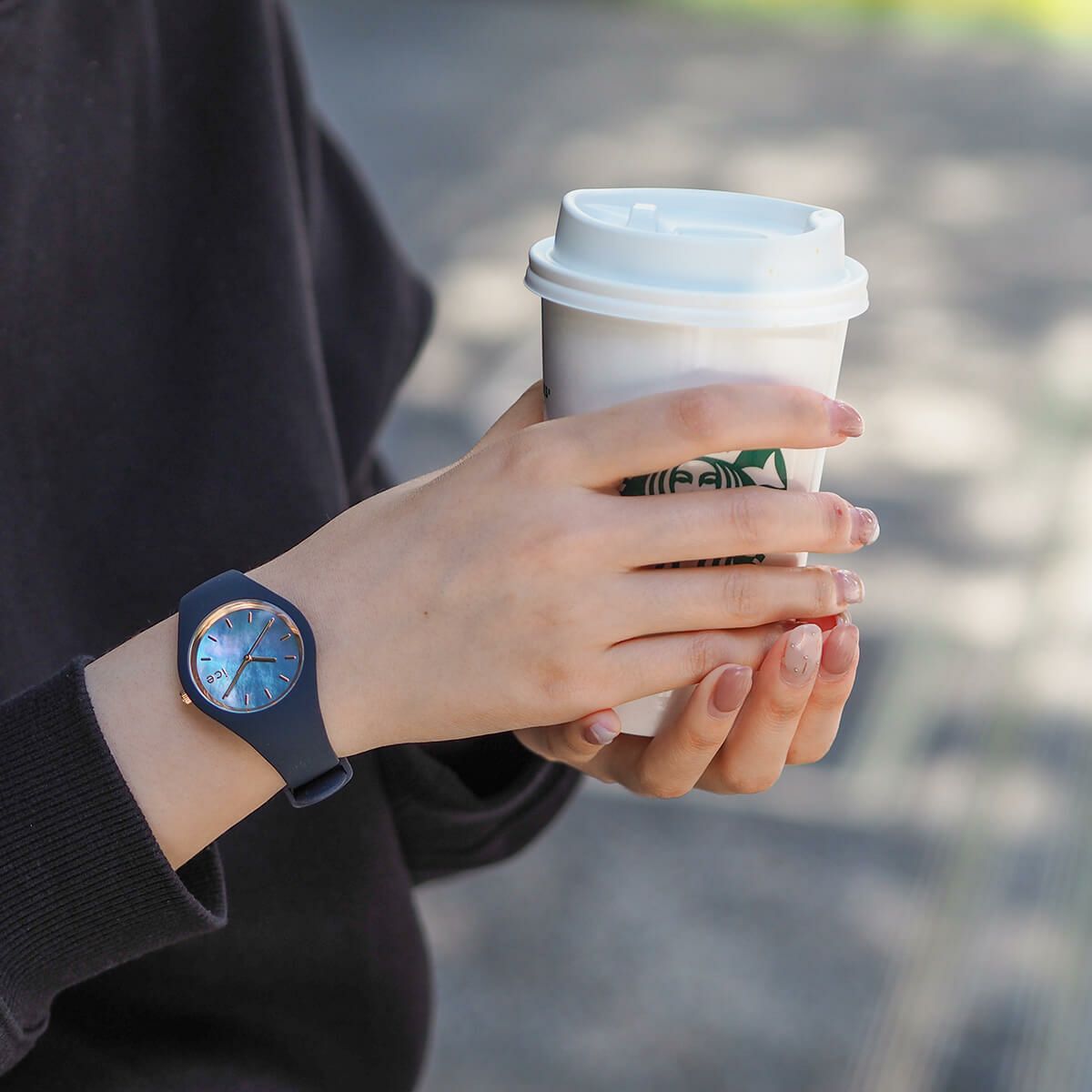 ICE-WATCH「〈ICE WATCH(ｱｲｽｳｫｯﾁ)〉ICE pearl ﾄﾜｲﾗｲﾄ ｽﾓｰﾙ	」|腕時計|