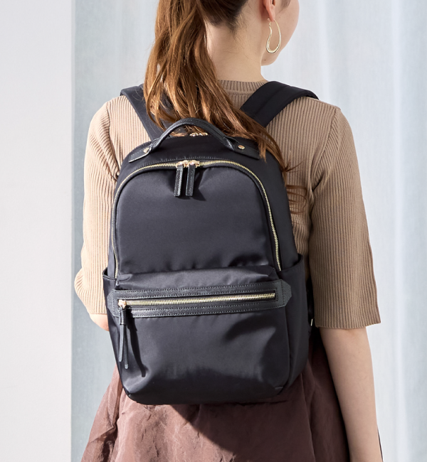 ace.「ace./エース ラポルテム リュックA4 13.3インチサイズ レディースビジネス  68521」|リュック|ブラック