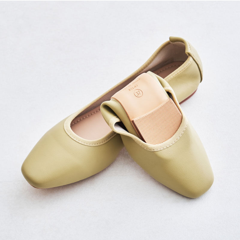 ORiental TRaffic「【WEB限定】ポケッタブルスクエアトゥパンプス/R-4005」|パンプス|