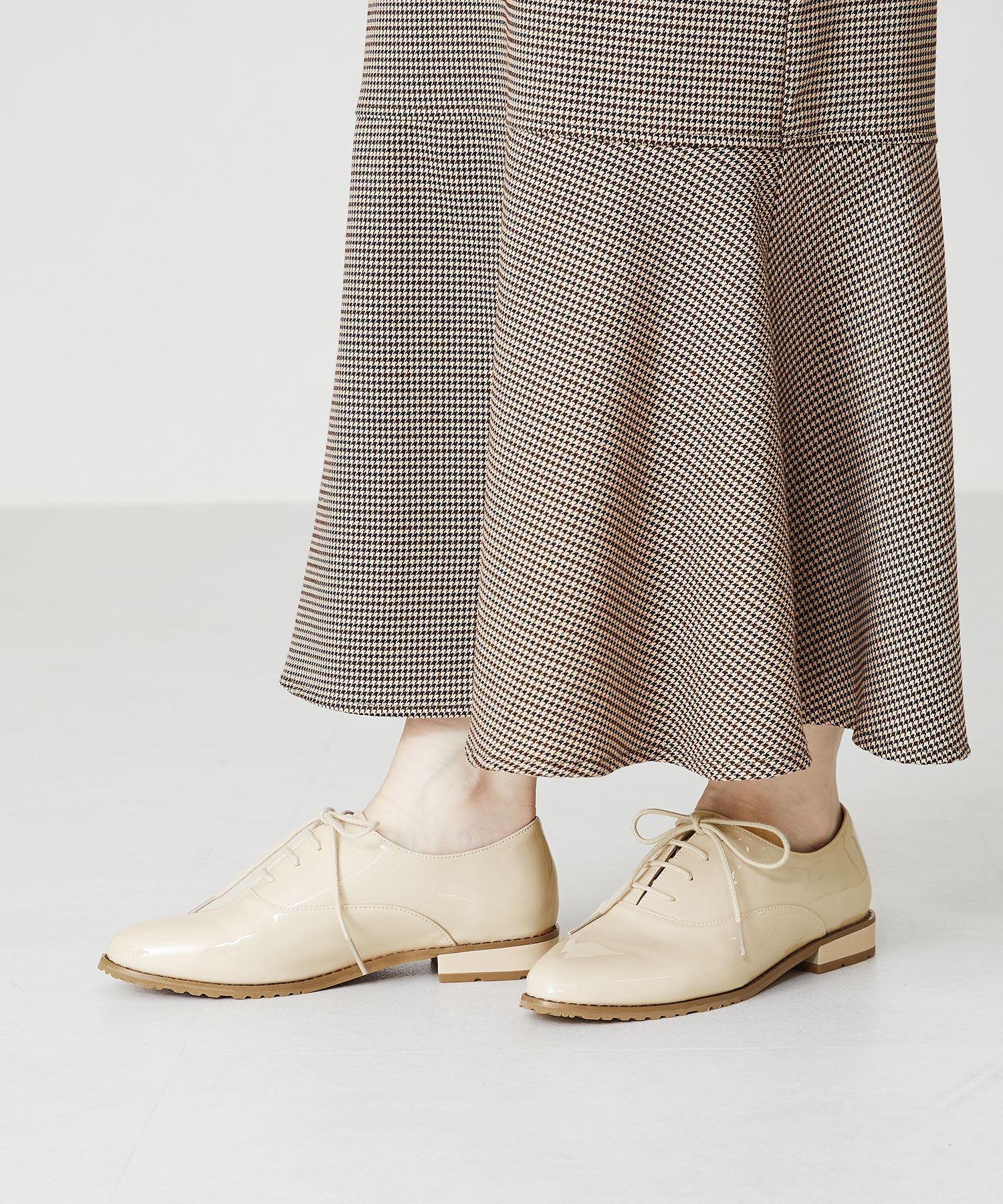 ORiental TRaffic「【防水】アーモンドトゥレースアップレインシューズ/R-1018 レインシューズ レイン 人気 定番 トレンド」|パンプス|