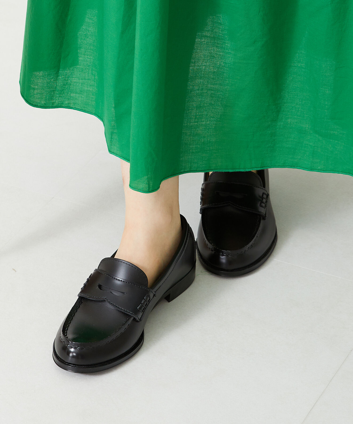 ORiental TRaffic「【防水】 レインローファー /R-1020 レインシューズ ローファー  晴雨兼用 通学 通勤」|パンプス|