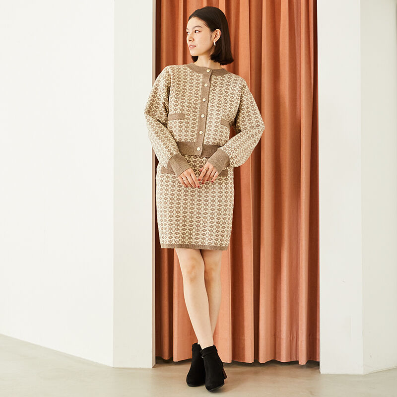 WA Oriental TRaffic「ビットモチーフミドルヒールブーツ/32406」|ショートブーツ|