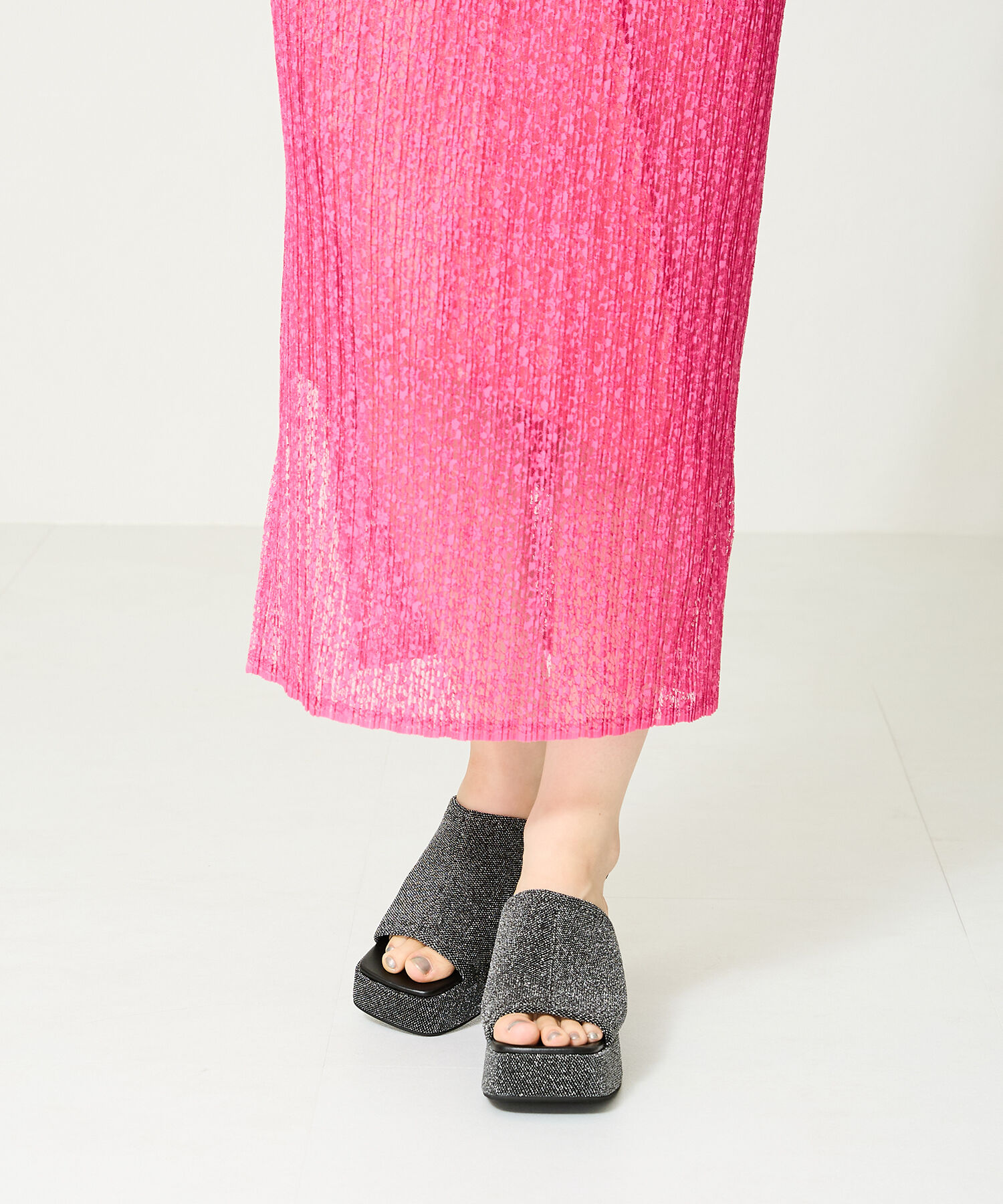 ORiental TRaffic「プラットフォームミュールサンダル/41229」|サンダル|