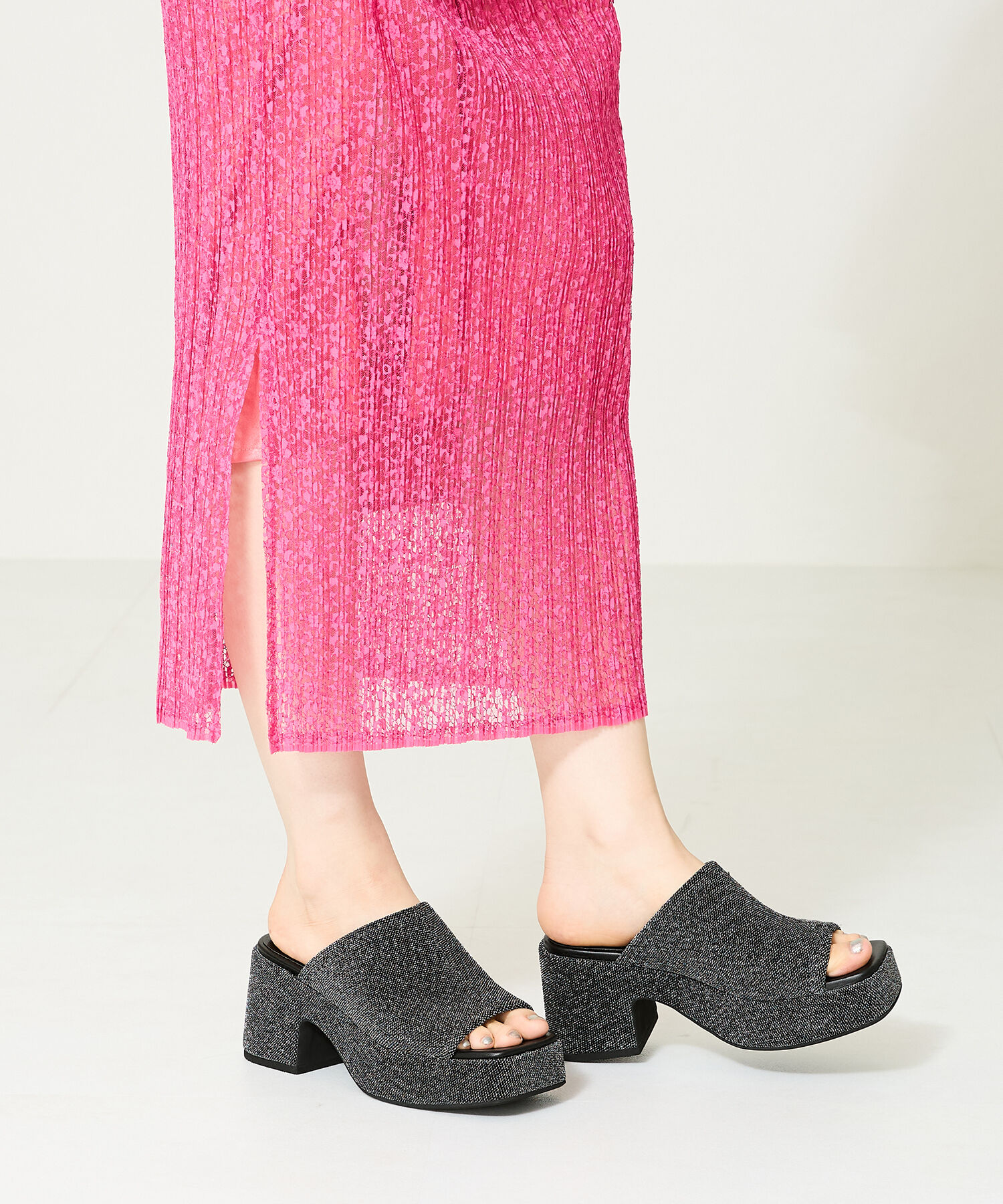 ORiental TRaffic「プラットフォームミュールサンダル/41229」|サンダル|