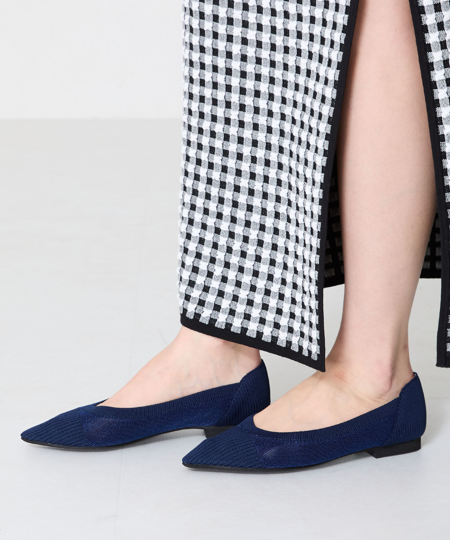 WA Oriental TRaffic「●人気アイテム● 軽量 シアー ニットパンプス /52108 柔らかい クッション」|パンプス|