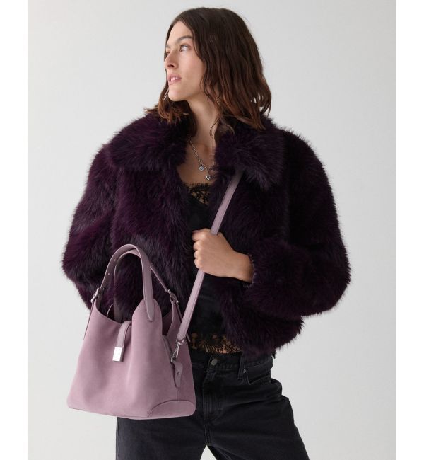 kate spade new york「デコ スエード クロスボディ トート バッグ」|ショルダー・メッセンジャー|