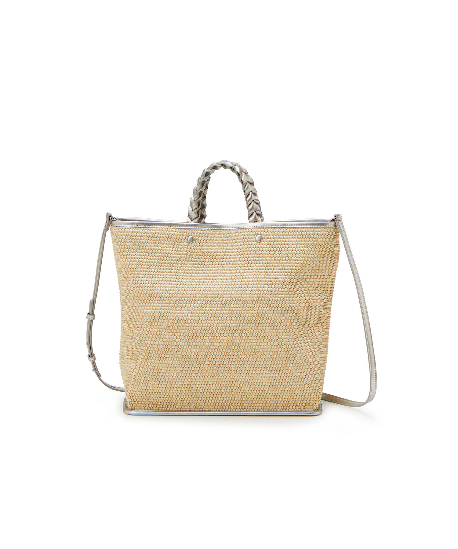 TOPKAPI TREASURE「【TREASURE TOPKAPI】 ジュート 三つ編み ハンドル ショルダー付き トートバッグ」|トートバッグ|