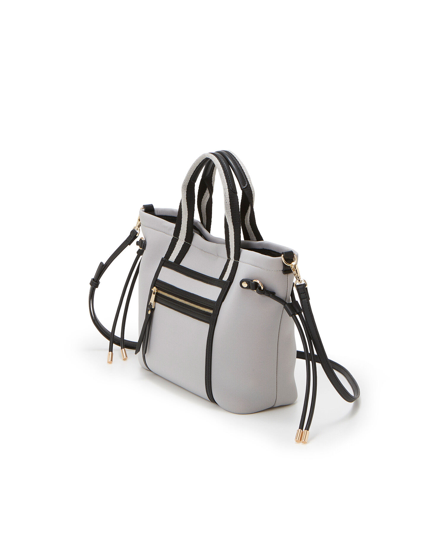 TOPKAPI TREASURE「【新色追加】【TREASURE TOPKAPI】ネオプレン フロントポケット 2way ショルダー付き ミニトートバッグ」|トートバッグ|