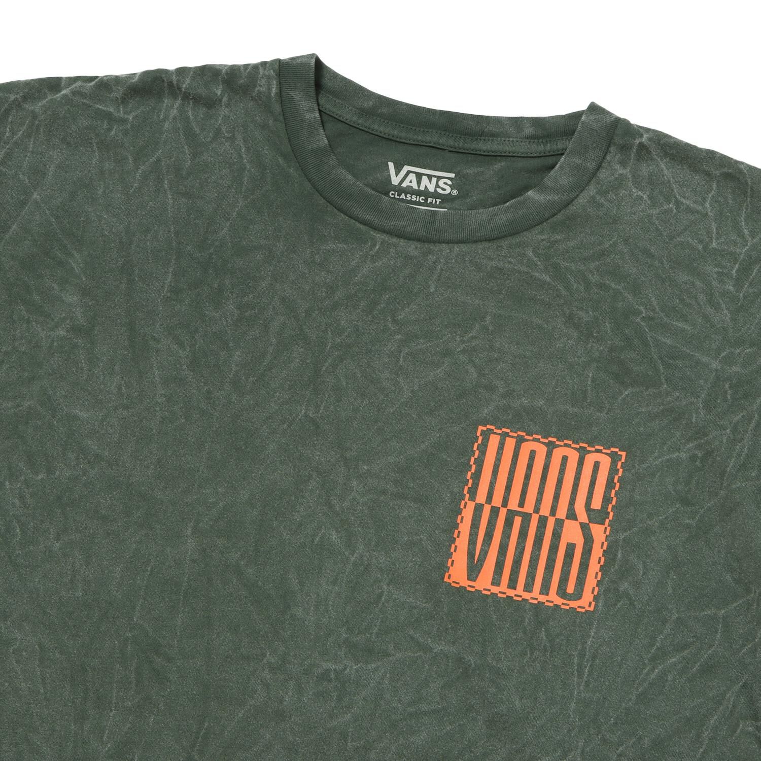 VANS「【VANSｱﾊﾟﾚﾙ】M STACKED TIE DYE LOGO SS TEE」|Tシャツ・カットソー|