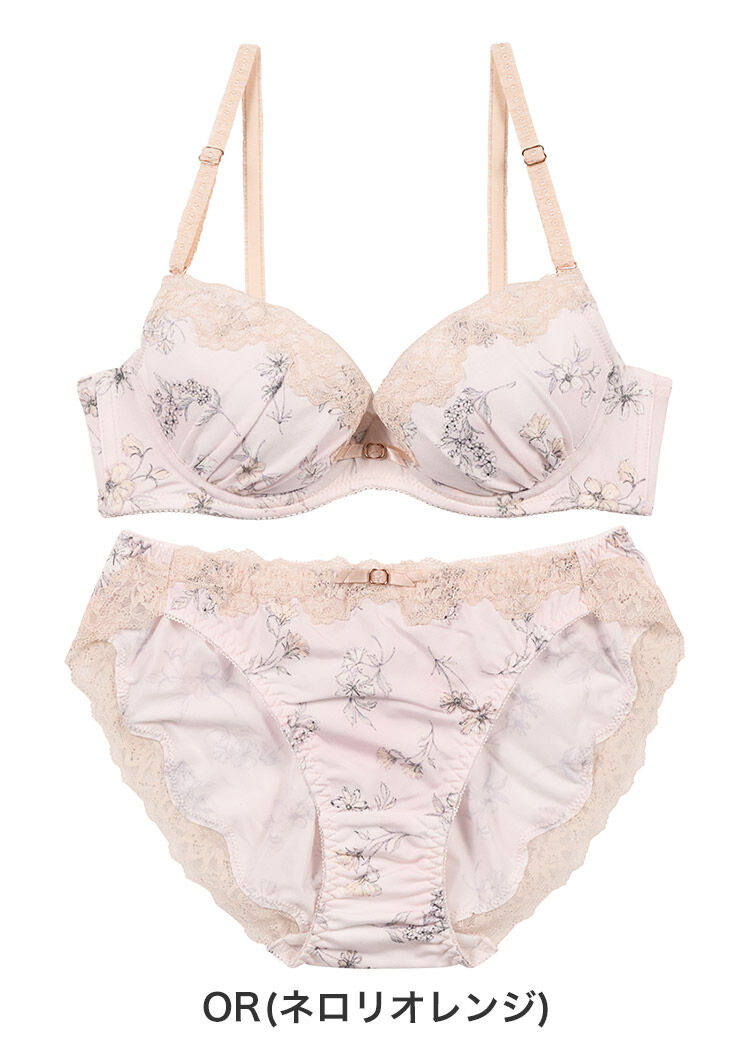 intesucre「アンテシュクレ らくしてキレイ ふわさらtype ブラセット 全3色 B-E/65-75 IBT338」|インナー|OR