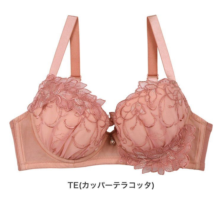 intesucre「アンテシュクレ なでしこブラ ブラジャー単品 全3色 C-G/65-75 IBT342」|インナー|