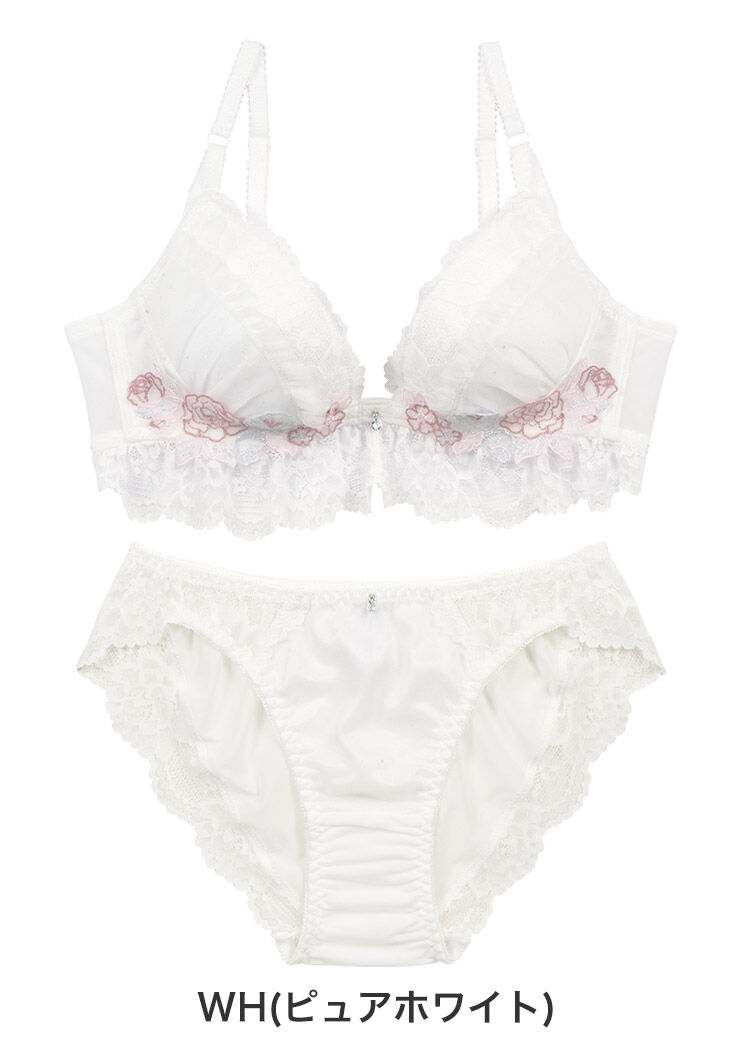 intesucre「アンテシュクレ 毎日フィットブラ Wパッドボリュームタイプ ブラセット IBT378S」|インナー|