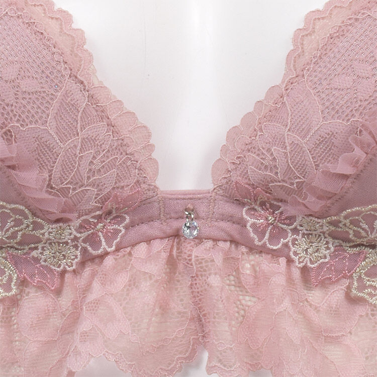 intesucre「アンテシュクレ 毎日フィットブラ Wパッドボリュームタイプ ブラセット IBT378S」|インナー|