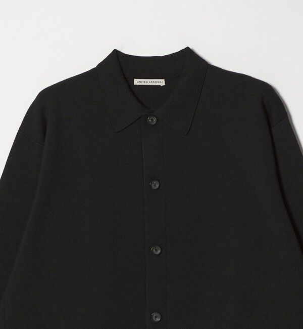 UNITED ARROWS「ウール カシミヤ スウェット ポロカラー カーディガン」|カーディガン|
