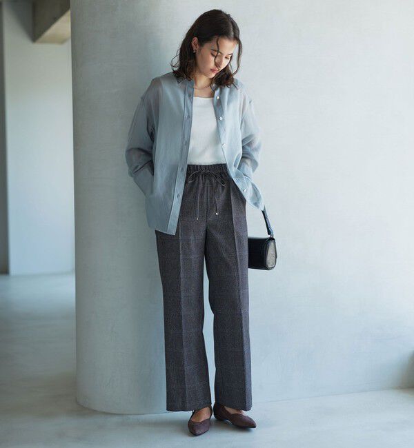 UNITED ARROWS green label relaxing「【結論シリーズ】ニーハイフレアパンツ ［size SHORT/TALLあり］」|その他|