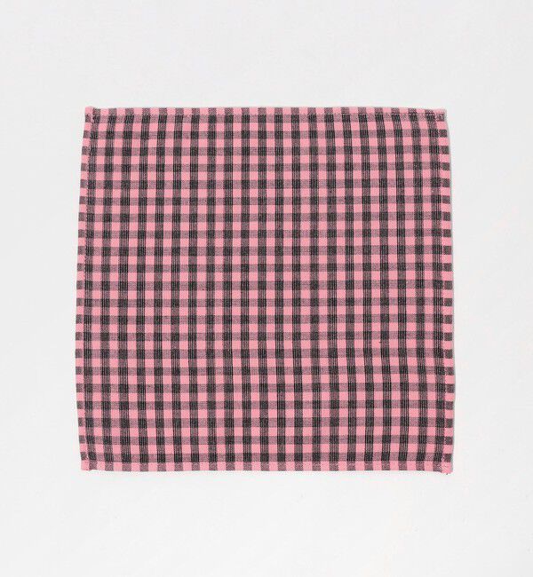 BEAUTY&YOUTH UNITED ARROWS「グラフチェック ガーゼ タオル ハンカチ」|ハンカチ|