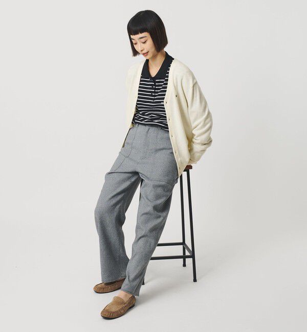 BEAUTY&YOUTH UNITED ARROWS「【別注】＜LACOSTE＞ロングスリーブニットカーディガン」|カーディガン|