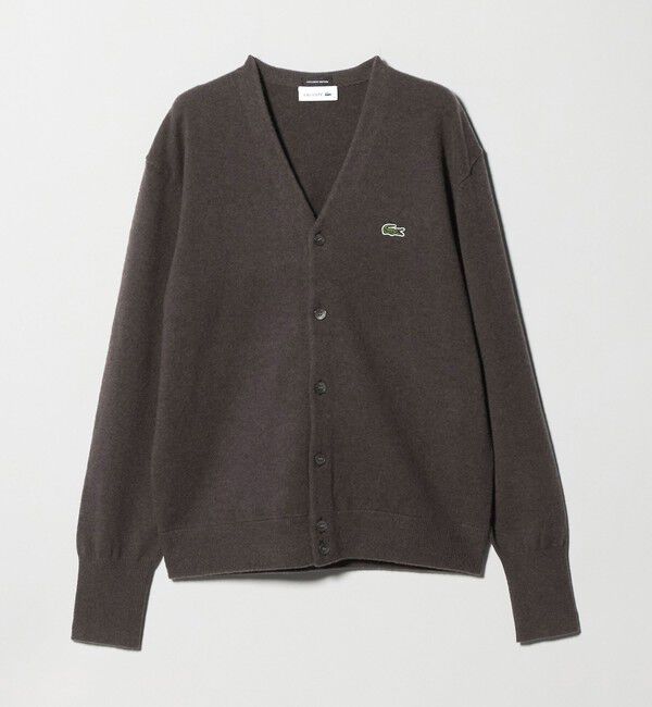 BEAUTY&YOUTH UNITED ARROWS「【別注】＜LACOSTE＞ロングスリーブニットカーディガン」|カーディガン|