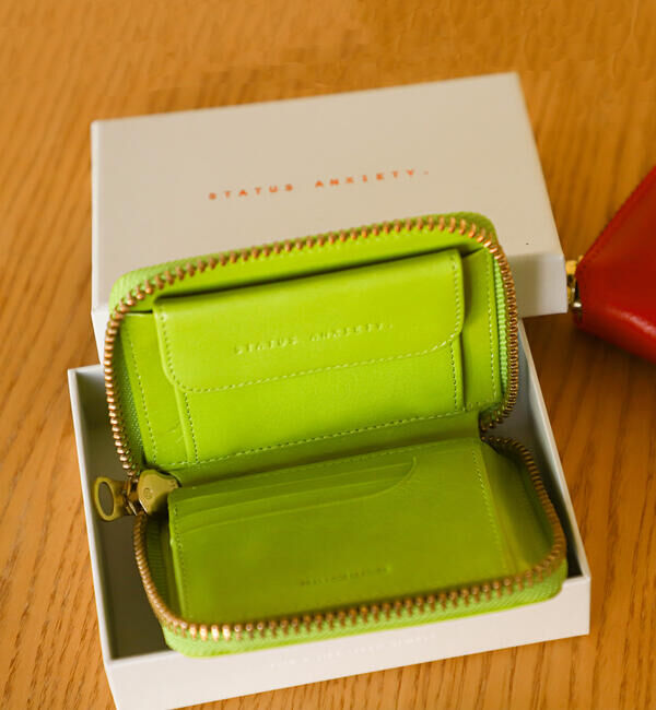 Ray BEAMS 「STATUS ANXIETY &times; Ray BEAMS / 別注 Wayward ウォレット」|財布|LIME