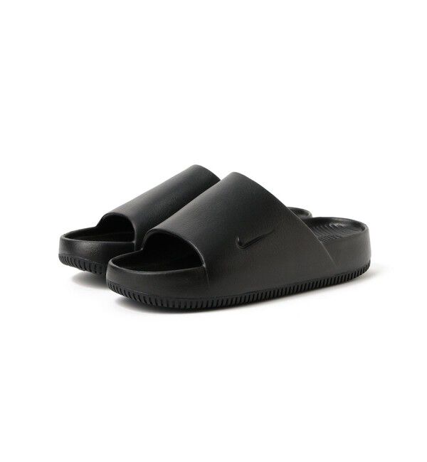 BEAMS「NIKE / Calm」|サンダル|BLACK/BLACK