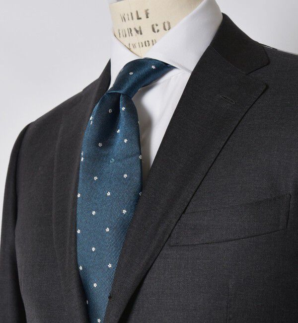 SHIPS「SHIPS: ワンポイント フラワー コモン ネクタイ」|ネクタイ・蝶ネクタイ|