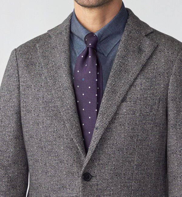 SHIPS「SHIPS: ワンポイント フラワー コモン ネクタイ」|ネクタイ・蝶ネクタイ|