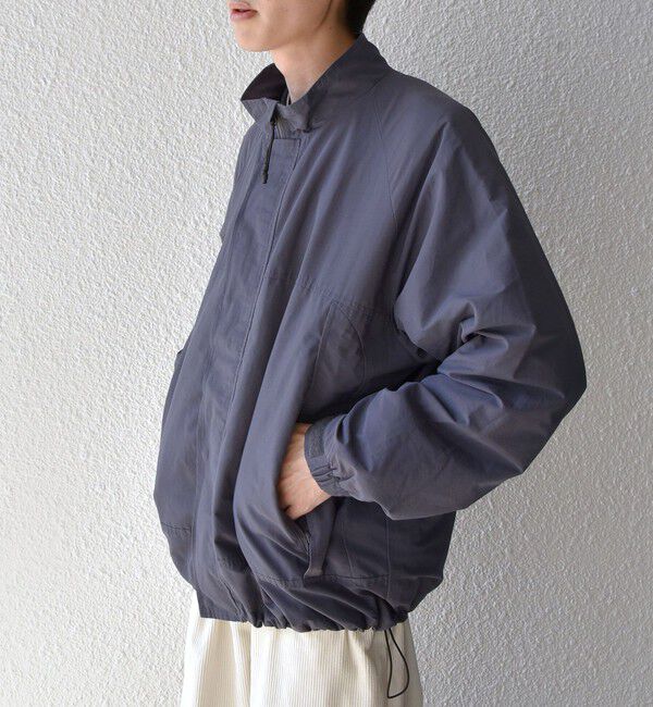 SHIPS any「【SHIPS any別注】HINSON: ショート モンスター ブルゾン 24SS ◇」|ブルゾン・スタジャン|ダークグレー