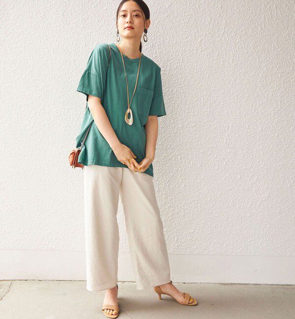 SHIPS for women「〈手洗い可能〉 ツイル ドロスト パンツ◇」|その他|