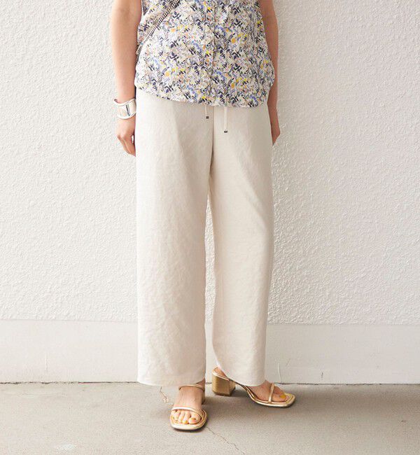 SHIPS for women「〈手洗い可能〉 ツイル ドロスト パンツ◇」|その他|