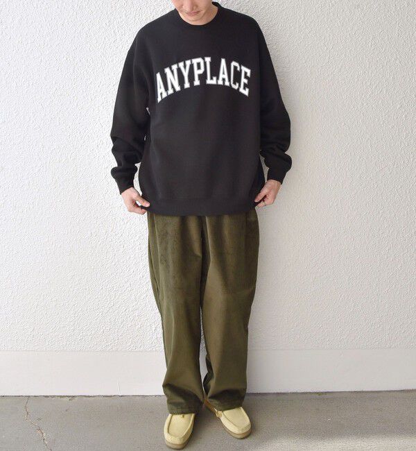 SHIPS any「【SHIPS any別注】HELLO FOX: コーデュロイ ワイド テーパード パンツ◇」|その他|