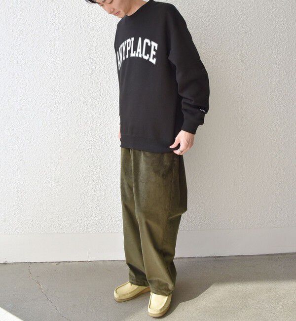 SHIPS any「【SHIPS any別注】HELLO FOX: コーデュロイ ワイド テーパード パンツ◇」|その他|