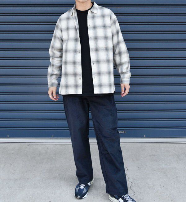 SHIPS any「【SHIPS any別注】HELLO FOX: コーデュロイ ワイド テーパード パンツ◇」|その他|