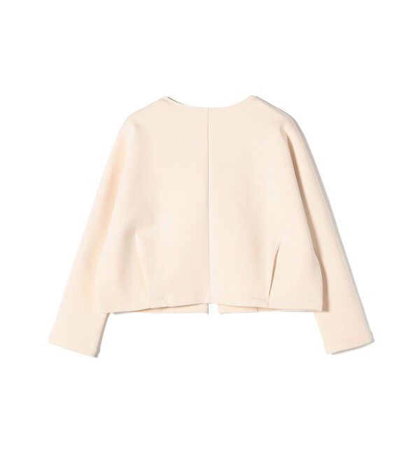 SHIPS for women「*〈手洗い可能〉フロント ビジュー ボタン ダンボール カーディガン◇」|カーディガン|