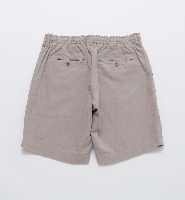 SHIPS「SHIPS: サマーコーデュロイ イージーショートパンツ」|チノ|