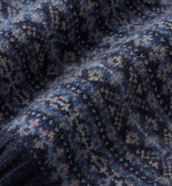 SHIPS「ALAN PAINE: ラムウール フェアアイル柄 ベスト」|ベスト・ジレ|