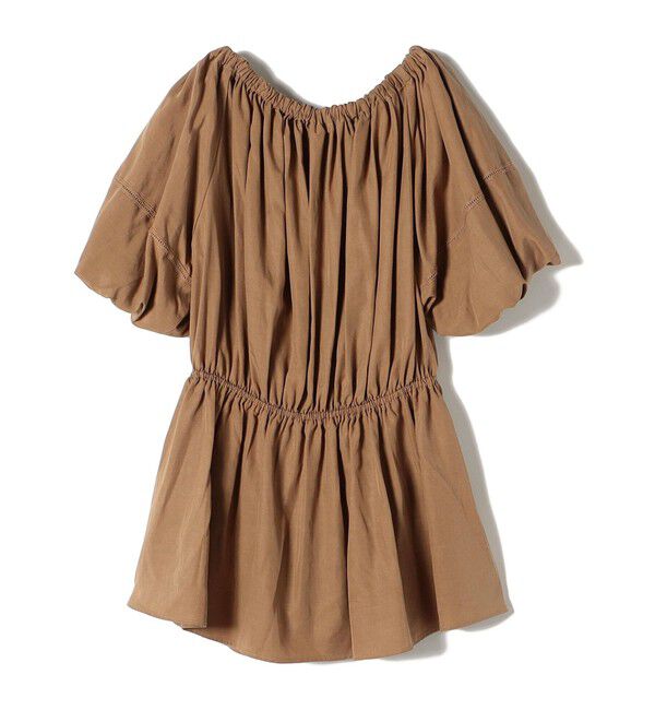 SHIPS for women「【WEB限定】〈洗濯機可能〉麻混 2WAY オフショルダー ブラウス」|シャツ・ブラウス|