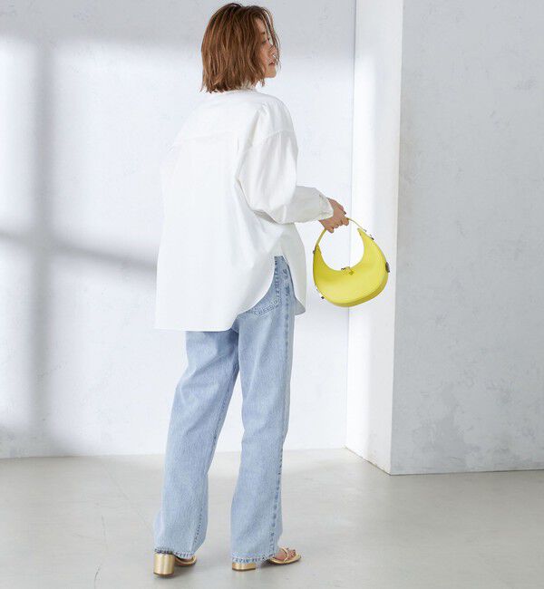 SHIPS for women「〈洗濯機可能〉ピンオックス 刺繍 オーバー シャツ」|シャツ・ブラウス|