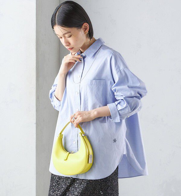 SHIPS for women「〈洗濯機可能〉ピンオックス 刺繍 オーバー シャツ」|シャツ・ブラウス|