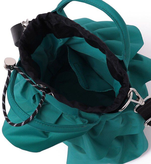 SHIPS for women「【WEB限定】 2WAY ナイロン フリル ショルダー バッグ」|ショルダー・メッセンジャー|