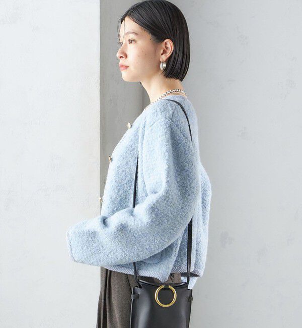 SHIPS for women「〈手洗い可能〉メタル釦 パイル ジャケット」|その他|