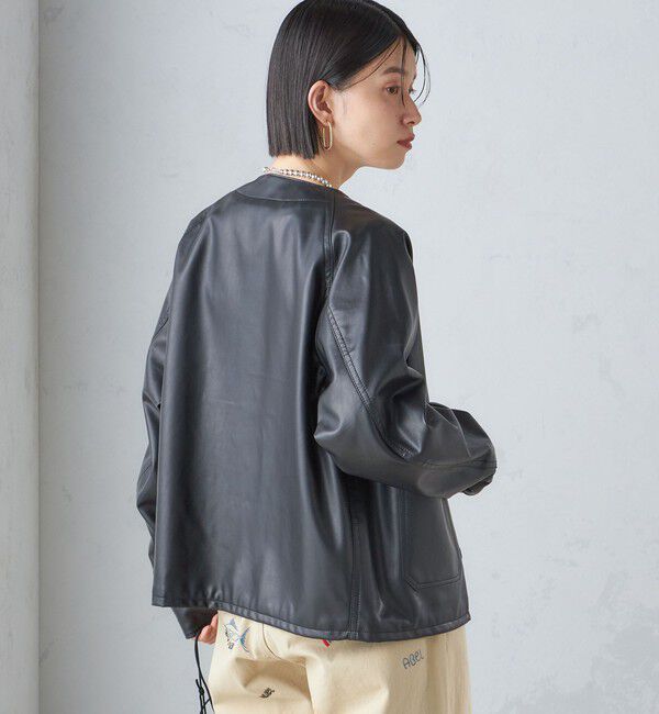 SHIPS for women「【SHIPS別注】WHITE FIELD: LE エンジニア ジャケット」|ノーカラージャケット|